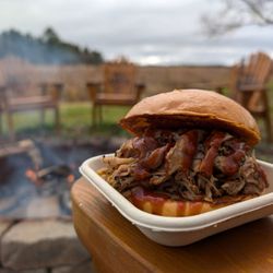 Texas Barbecue Of Canada - Pulled Pork Sandwich