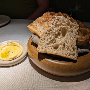 Tintoque - @endoedibles on Instagram 10/6/24  High fermentation bread, butter - Signature Cuisine Near Me - Puerto Vallarta, JAL