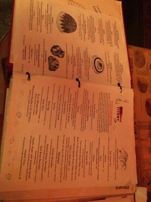 Menu photo 3 Bar Vivant Portland, OR