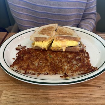 Brothers Cafe - hashbrowns and home run sandwich - Cafes Near Me - San Mateo, California