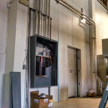 LoDolce Electric - New commercial panel at food processing plant for upgraded equipment. - Electricians Near Me