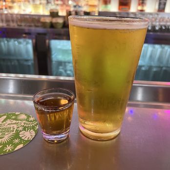 Sauced BBQ & Spirits - Orange - Beer and shot of the day. Pig ol bitties and old forester - Barbeque Near Me - Orange, California Sauced BBQ & Spirits - Orange - Beer and shot of the day. Pig ol bitties and old forester - Barbeque Near Me - Orange, California