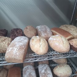A Small Town Bakery - Assortment of a day's fresh loaves