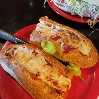 Home Slice Pizza - Chicken parmesan 12" sandwich - Pizza Near Me - Austin, Texas Home Slice Pizza - Chicken parmesan 12" sandwich - Pizza Near Me - Austin, Texas