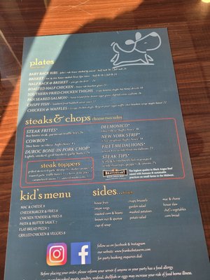 Menu photo 5 Frankie B's Tavern Vernon, CT