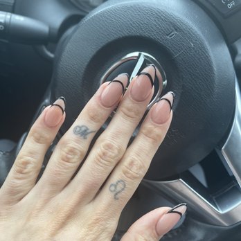 The Nail Kitchen - Full set with almond shape and design - Nail Salons Near Me - Magnolia, Texas The Nail Kitchen - Full set with almond shape and design - Nail Salons Near Me - Magnolia, Texas