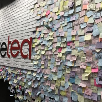 Sharetea - customer post it messages on their wall - Bubble Tea Near Me - Fairfax, Virginia Sharetea - customer post it messages on their wall - Bubble Tea Near Me - Fairfax, Virginia