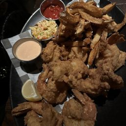 Shrimp and fries
