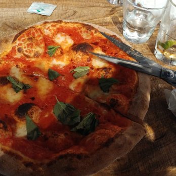 Industria Pizzeria + Bar - Industria's Margherita pizza - Pizza Near Me - Burlington, Ontario Industria Pizzeria + Bar - Industria's Margherita pizza - Pizza Near Me - Burlington, Ontario