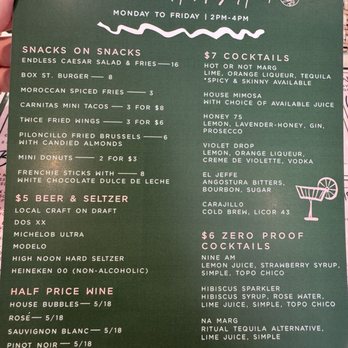 Box St All Day - Menu July 2026 - Breakfast & Brunch Near Me - San Antonio, Texas Box St All Day - Menu July 2026 - Breakfast & Brunch Near Me - San Antonio, Texas