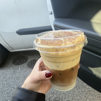 Long Black Coffee - Coffee cream top ONG - Coffee & Tea Near Me - Costa Mesa, California
