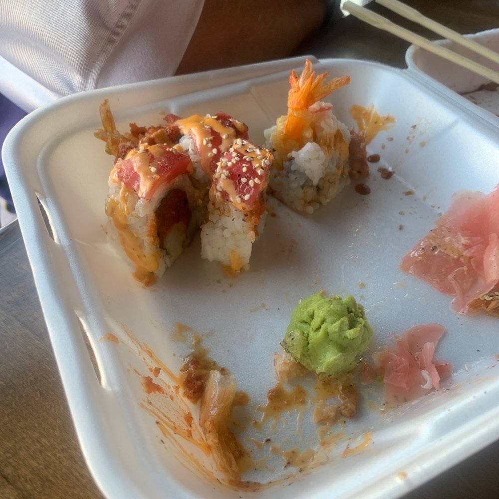 Monte Carlo and Tuna lover... or what's left of it. It was SO good and will be gone soon.