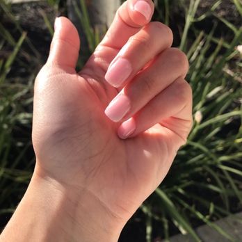 ZA Nails Spa - Clear Pink Dipping Powder ((clipped short, usually longer AL NATURAL MY OWN NAIL)) - Nail Salons Near Me - Fremont, California ZA Nails Spa - Clear Pink Dipping Powder ((clipped short, usually longer AL NATURAL MY OWN NAIL)) - Nail Salons Near Me - Fremont, California