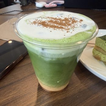 Kin - Carrot cake matcha - Coffee & Tea Near Me - Vienna, Virginia