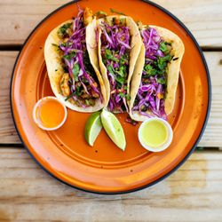 DMV Taqueria - Shrimp Tacos