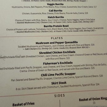 Hatch - Regular menu - New Mexican Cuisine Near Me - Carmel, California Hatch - Regular menu - New Mexican Cuisine Near Me - Carmel, California