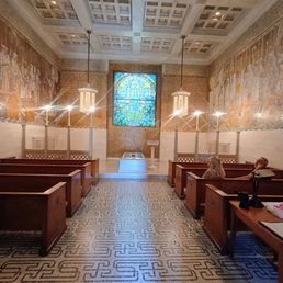 Interior of chapel