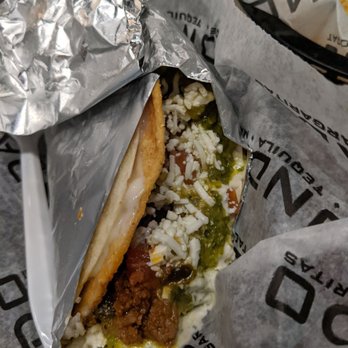 Condado Tacos - Sweet Lucy shell with ground beef. - Tacos Near Me - Dublin, Ohio