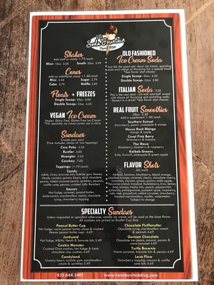 Menu photo 7 The Soda Fountain Kanab, UT Menu photo 7 The Soda Fountain Kanab, UT