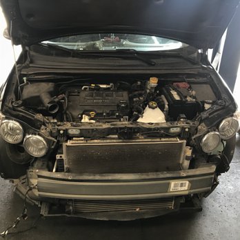 Freeway Auto Center - Radiator and thermostat replacement on a 2015 Chevrolet Sonic LTZ. - Oil Change Stations Near Me - Los Angeles, California Freeway Auto Center - Radiator and thermostat replacement on a 2015 Chevrolet Sonic LTZ. - Oil Change Stations Near Me - Los Angeles, California