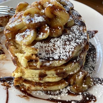 Elly's Brunch & Cafe - Banana Nutella Pancakes - Breakfast & Brunch Near Me - Phoenix, Arizona
