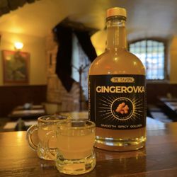 The Tavern - Classic American Burgers - House liqueur, Gingerovka.