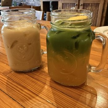 The Mud House - Caramel coffee and peach matcha - Coffee & Tea Near Me - Saint Louis, Missouri The Mud House - Caramel coffee and peach matcha - Coffee & Tea Near Me - Saint Louis, Missouri