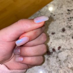 Crystal Nails & Spa - very inflamed