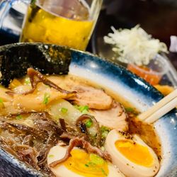 Ichiddo Ramen - Sar Sui Ramen - we added mushrooms and an egg