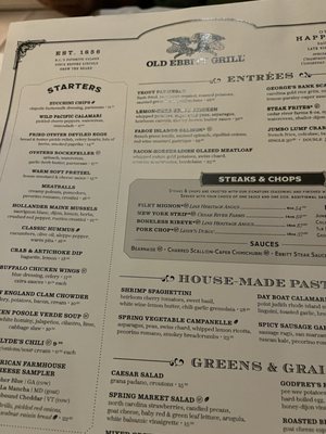 Menu photo 3 Old Ebbitt Grill Washington, DC, DC Menu photo 3 Old Ebbitt Grill Washington, DC, DC