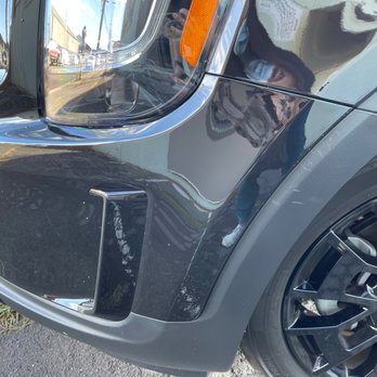 MC Auto Body & Paint - Those are the scratches on the plastic bumper after getting the paint job that weren't there before. - Body Shops Near Me - Honolulu, Hawaii MC Auto Body & Paint - Those are the scratches on the plastic bumper after getting the paint job that weren't there before. - Body Shops Near Me - Honolulu, Hawaii