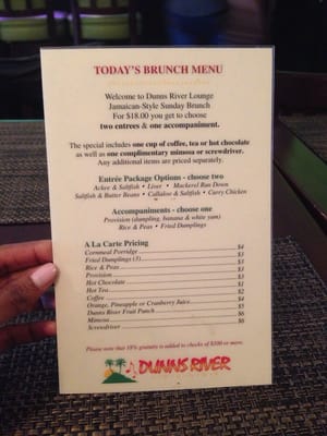 Menu photo 7 Dunns River Lounge Rockville Centre, NY