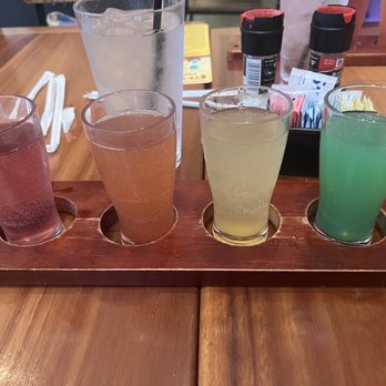 Ruby Slipper Marigny - Mimosa flight - Breakfast & Brunch Near Me - New Orleans, Louisiana Ruby Slipper Marigny - Mimosa flight - Breakfast & Brunch Near Me - New Orleans, Louisiana