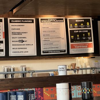 Sweet Peaks Ice Cream - Menu - Ice Cream & Frozen Yogurt Near Me - Bozeman, Montana Sweet Peaks Ice Cream - Menu - Ice Cream & Frozen Yogurt Near Me - Bozeman, Montana
