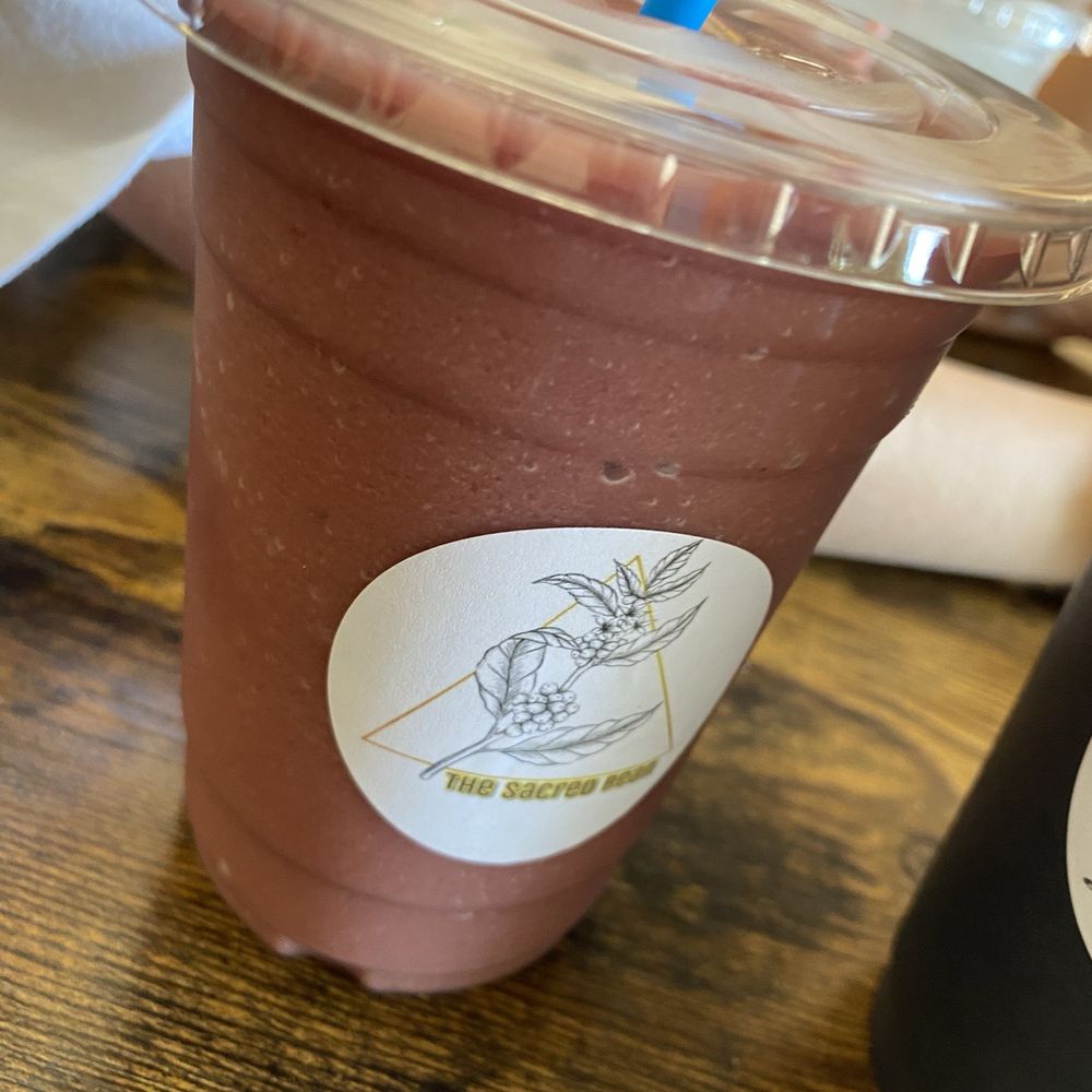 Strawberry hibiscus smoothie ($6) Strawberry hibiscus smoothie ($6)