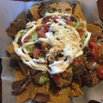 Taco Bar - Supreme nachos with carne asada - Mexican Near Me - San Marcos, California Taco Bar - Supreme nachos with carne asada - Mexican Near Me - San Marcos, California