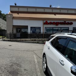 Outside view of restaurant from parking lot.