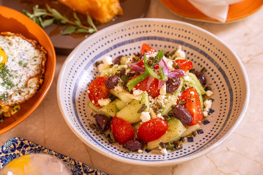 Food from The Greek Bar