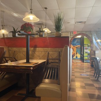 Lorenas Mexican Restaurant - Peep the shower curtains everywhere! - Mexican Near Me - East Peoria, Illinois