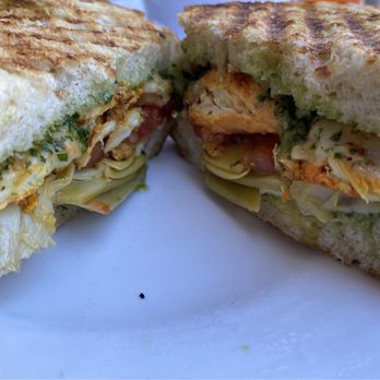 Panini Kabob Grill - Chicken pesto Panini - incredibly delicious - Mediterranean Near Me - Brea, California Panini Kabob Grill - Chicken pesto Panini - incredibly delicious - Mediterranean Near Me - Brea, California