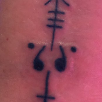 Righno's Bracken Tattoos - The ink is actually deep teal blue.... I LOVE IT! - Tattoo Near Me - San Antonio, Texas