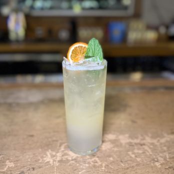 Il Tetto: A Rooftop Beer Garden - Prancer's Peppermint Tea - Gin steeped with peppermint tea, housemade fig syrup, lemon and a touch of tonic - Italian Near Me - Pittsburgh, Pennsylvania Il Tetto: A Rooftop Beer Garden - Prancer's Peppermint Tea - Gin steeped with peppermint tea, housemade fig syrup, lemon and a touch of tonic - Italian Near Me - Pittsburgh, Pennsylvania