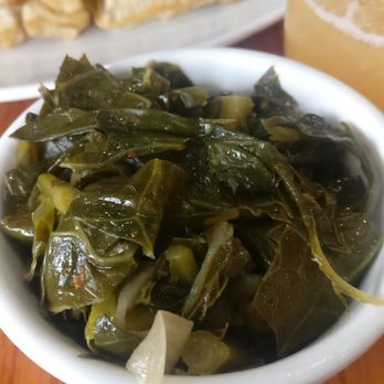 Dame's Chicken & Waffles - Mean Collard greens - Southern Near Me - Durham, North Carolina Dame's Chicken & Waffles - Mean Collard greens - Southern Near Me - Durham, North Carolina