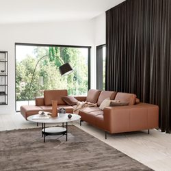 BoConcept Tysons Galleria - Amsterdam sofa with Madrid coffee table