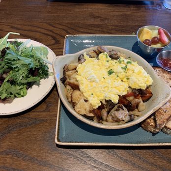 First Watch - Skillet hash parma with a side of greens. Delicious. - Cafes Near Me - Phoenix, Arizona