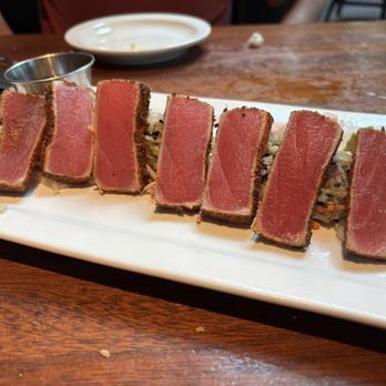 Cherokee Grill - Seared ahi tuna - Steakhouses Near Me - Gatlinburg, Tennessee Cherokee Grill - Seared ahi tuna - Steakhouses Near Me - Gatlinburg, Tennessee