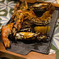 Porfirio's Playa del Carmen - Grilled lobster