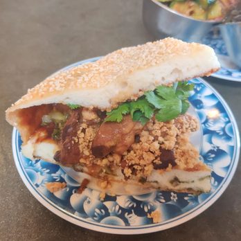 Joy - Scallion Bread Sandwich - Taiwanese Near Me - Los Angeles, California Joy - Scallion Bread Sandwich - Taiwanese Near Me - Los Angeles, California