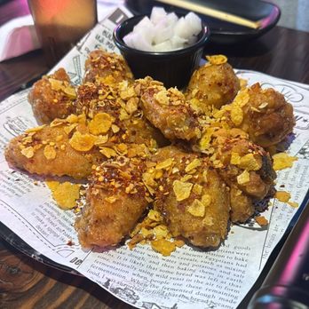 Mr. Dak - Small wing combo with crunch tiger - Chicken Wings Near Me - Flushing, New York