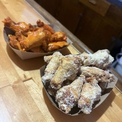 Garlic Parmesan and sports nut combo